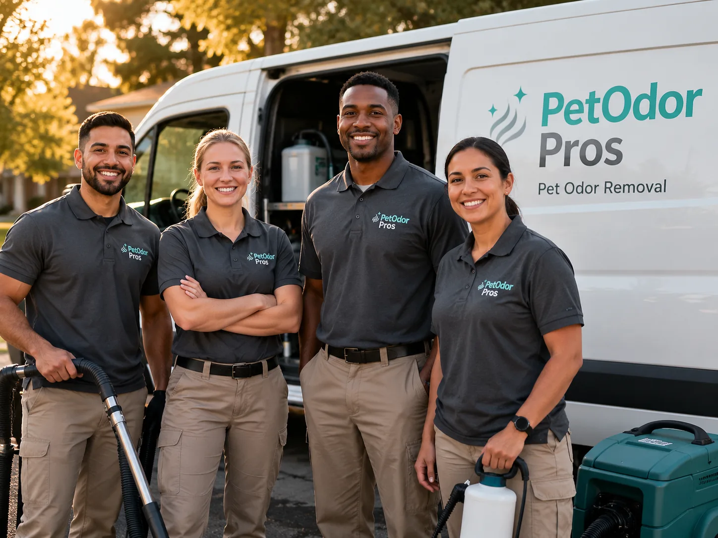 Pet Odor Removal team serving Bourneville, OH